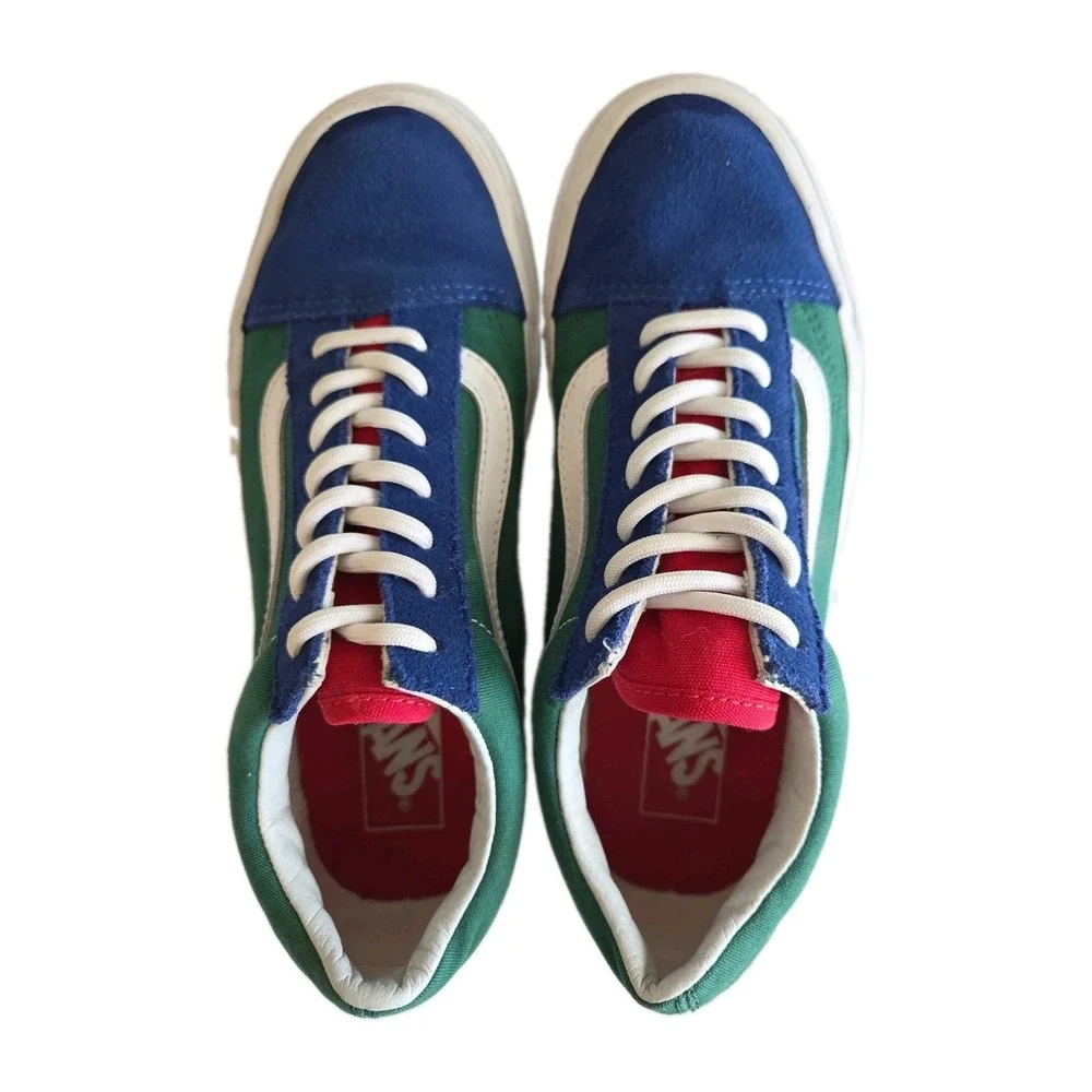Vans Old Skool Yacht Club Shoes Suede Canvas Mens 5.5 Womens 7